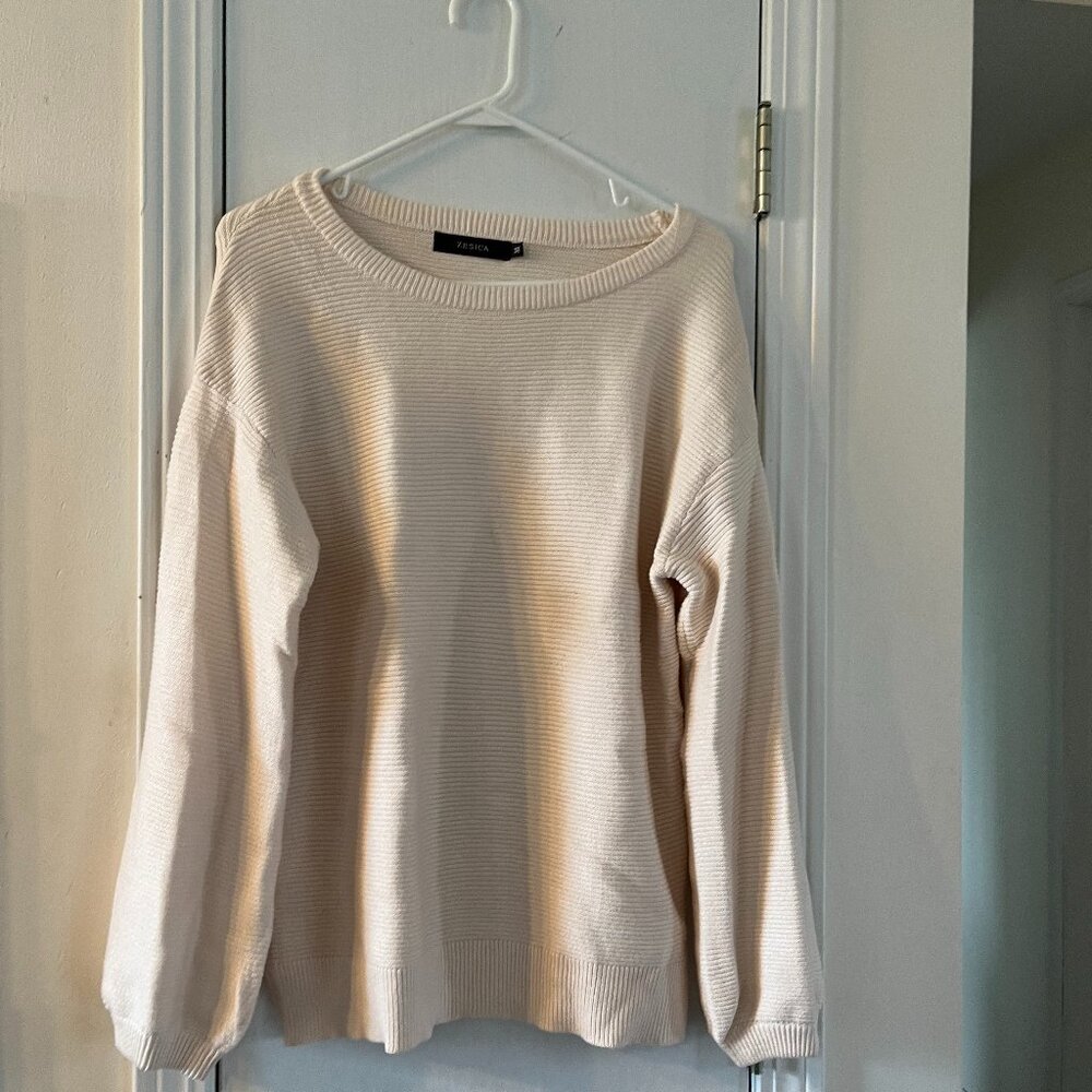 Cream Zesica Crewneck